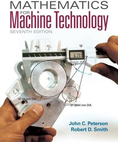 Mathematics for Machine Technology