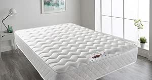 Mattress Haven Mattress Quilted Sprung Memory Foam Mattress 3ft Single Amazon Co Uk Home Kitchen