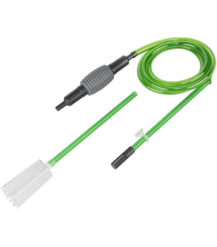 1.45m Aquarium Siphon Cleaner Set, Hand Syphon Pump For Fish
