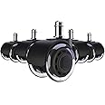 Corvids 2-Inch Universal Fit Dual Caster Wheels | 2 -Year Warranty | Rollerblade Type PU Rubber Office Chair Replacement, Safe for All Kinds Floors (Stem Size 11/22 mm) - Set of 5