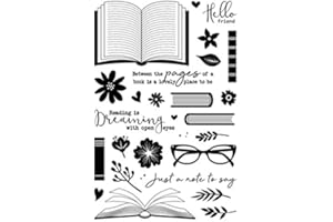 CYFUN DESIGN Libri Lable Sunflower occhiali da sole stella cuore metallo taglio matrici e francobolli set per la creazione di biglietti scrapbooking goffratura stencil fustellati modello gomma morbido timbro