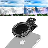 filtro nd400 precio COMPATIBILIDAD: Con la pinza de móvil, ajusta a casi todos los móviles; Compatible con iPhone 7 Plus/7/6/6S/6 Plus /6S Plus/5/5C/5S, Samsung HTC Motorola Tablets iPad y otros smartphones; Sin la pinza, solo puede funcionar con las cámaras DSLR con rosca de 37mm