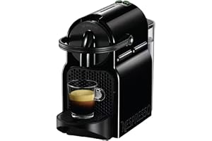 Nespresso De'Longhi Inissia EN80.B - Cafetera monodosis de cápsulas Nespresso, 19 bares, apagado automático, color negro