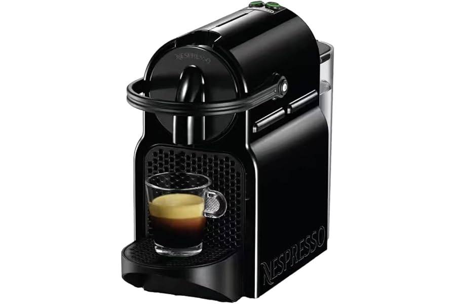 Nespresso Inissia EN80.B Macchina per Caffè Espresso, Black