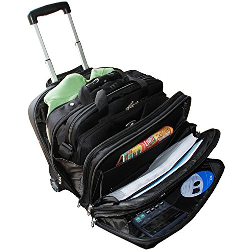 Cox Swain Laptop Business Trolley für Notebooks bis 17 Zoll + Laptop Tasche für Geräte bis 15,4 Zoll - 2