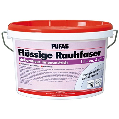 Pufas Flüssige Rauhfaser roll- und spritzfähig 2,500 L