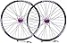 Produktbild Mountainbike-Felgen, 66 cm, und Aufkleber, nur für Scheibenbremse, Kasette mit 7, 8, 9, 10 Zahnkränzen, Redek XC doppelwandige Scheibenfelgen (66 cm vorne + hinten), Violett