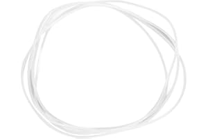 TOSUNY Uniwersalny Przezroczysty Pasek Gramofonu, Gumowy, do Naprawy, Wymiany i Konserwacji Większości Gramofonów z Napędem Pasowym (100 Cm/39,4 Cala)