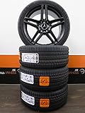 4 Aluminiumfelgen 4 Sommerräder 18 Zoll passend für A 176 A C 205 CLA E 212 Conti RIAL M10 CONTINENTAL NEU