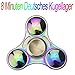 Produktbild Hand Fidget Spinner Mehrfarbig Multicolor Rainbow, 8 Minuten Deutsche Lager Haltung Spinnere Metall, Fingertip Gyro EDC Tri Spinner (Runde)