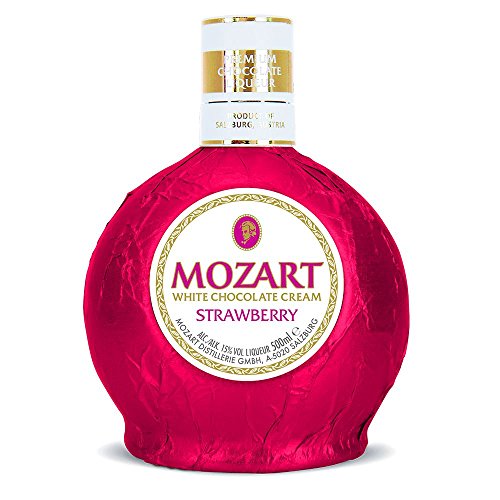 Mozart White Chocolate Cream Strawberry 0,5l