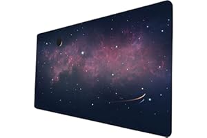 board game DYETEE Trading Card Game Mat - 14" x 24" Starry Sky Playmat for MTG and TCG Play mats Collectors Also Great as a Mouse Pad 527