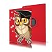Produktbild OOH!COLOR® drehbare Schutzhülle für Samsung GALAXY Tab S 10.5 hülle 360 Grad Drehung Eule TAB011 rot Muster Print Tier Flip Case Book Cover Hüllen PU Ledertasche Lederhülle 360 Grad Drehung mit Standfunktion