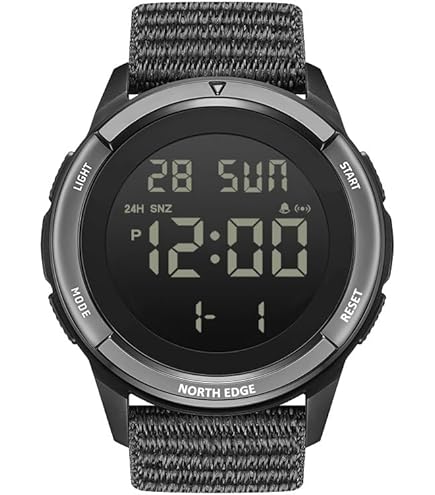 Canary Heat Protection Watch with Alarm & LED Display, Waterproof