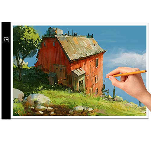 SAISZE Cosprof A4 LED Light Drawing Tracer Ultra-Thin USB Power Light Table for Artists Animation Design