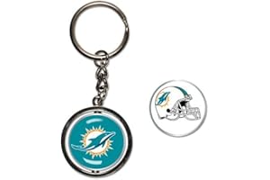 WINCRAFT NFL Spinner Key Rings - Dolphins