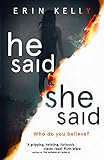 He Said/She Said: the gripping Sunday Times bestseller