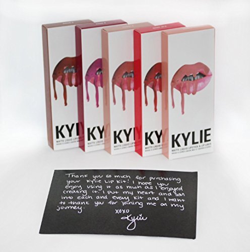 Fashion Womens Kylie Lip Kit Kylie Jenner Cosmetics Matte Lipstick Gloss Lipstick (CANDY K) by SY19