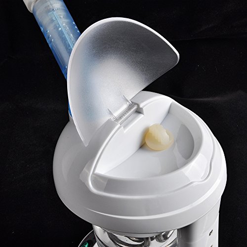 FUNTELL Mini Bedampfer Vapozon Aromabedampfer Steamer Tischbedampfer mit Ozon verlängert Salon Spa Bedampfer - 4
