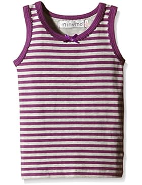 MINYMO Mädchen Unterhemd Chen 66 -Undershirt Print/Stripe