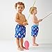 Splash About Kids Surfer Style UV Sun Protection Board Shorts - Set Sail, 1-2 Years