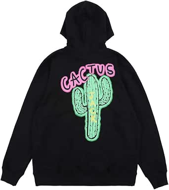 NAGRI Rapper Cactus Felpa Uomo con Cappuccio : Amazon.it: Abbigliamento