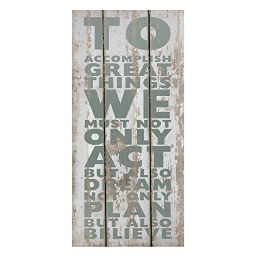 Magnettafel No.RS179 Great Things Memoboard Design Hoch Metall Magnet Pinnwand Motiv Wand Stahl Küche Büro, Größe HxB: 78cm x 37cm - 2