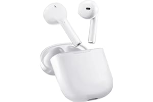 Blukar [Certificato MFi Apple] Cuffie Bluetooth, Auricolari Bluetooth 5.3 con Stereo HiFi Immersivo, Cuffie Wireless Mini Incorporato Mic, IPX7 Impermeabili Cuffie sport per iPhone/iOS/Android