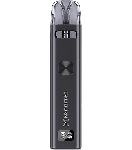 Uwell Caliburn G3 Schwarz Pod-System mit OLED-Display & 2,5ml Tank