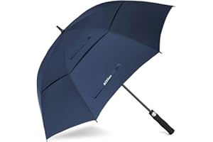 ACEIken Regenschirm Groß XL/XXL - Sturmfest, Automatisch Öffnend, mit Doppeldach Belüftung - Hochwertiger Stockschirm für Damen und Herren, Ideal als Golfschirm