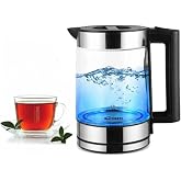 Conti CK-252 Excellent Kettle 1.8 L Cam G&ouml;vdeli Su Isıtıcı | 2200W Hızlı Kaynatma | LED Aydınlatmalı | Paslanmaz &Ccedil;elik Taban 