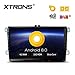 Produktbild XTRONS 9" Touchscreen Autoradio mit Android 8.0 Octa-Core Autostereo unterstützt 3G 4G WiFi Bluetooth 4GB RAM 32GB ROM DAB&OBD2 TPMS Musik Streaming FÜR Volkswagen|Seat|Skoda (PE98MTVPL)