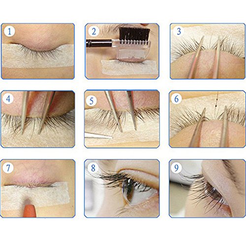 Wimpernkleber, LuckyFine Kein Geruch Keine Stimulation Profi Wimpernkleber Eyelash Extensions Glue - 6