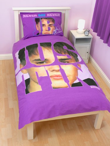 Justin Bieber 'Autograph' Single Duvet Cover New