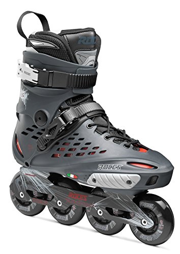 Roces X35 Inline Skate Unisex, Unisex - Adulto, Carbón/Rojo, 37