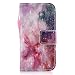 Produktbild EUWLY Lederhülle Galaxy J3 2017 Handy Schutzhülle Brieftasche Handytasche Lederhülle Leder Tasche Handytasche Wallet Klapphülle Flip Case Cover,Funkeln Sterne Himmel