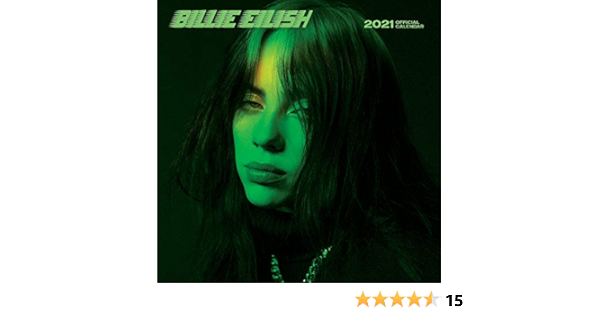 Billie Eilish 2021 Calendar Amazon De Browntrout Publishing Fremdsprachige Bucher