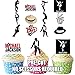 Produktbild Michael Jackson Partymix Cupcake-Aufsetzer/Kuchen-Dekorationen (12 Stück)