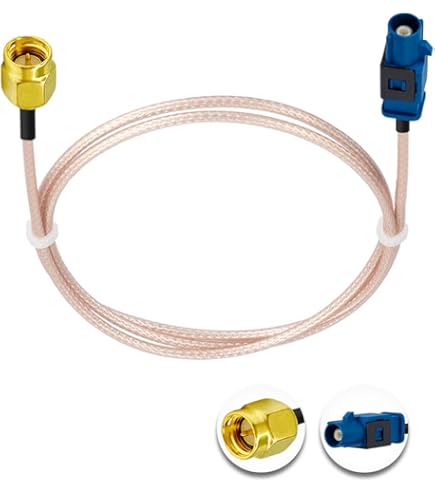 Cavo Adattatore Doppio Fakra Z A DIN Maschio - 30cm, Per Antenne Radio FM/AM - Foto 7