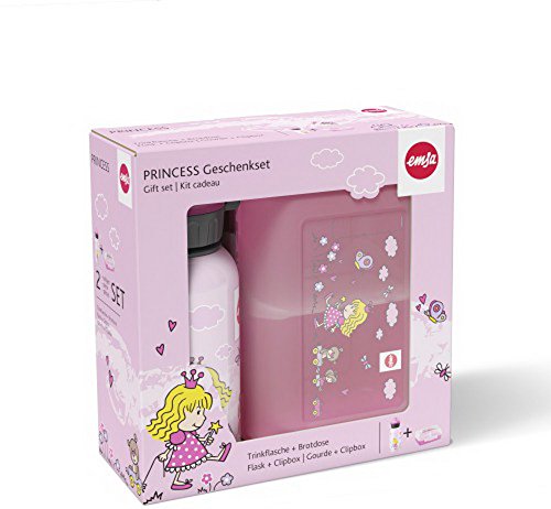 Preisvergleich Produktbild Emsa Kinderset Trinkflasche & Brotdose Princess