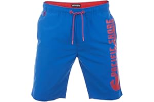 riverso RIVJannik Short de bain pour homme Coupe droite Taille élastique Noir Bleu Rouge Vert Orange S M L XL XXL 3XL 4XL 5XL