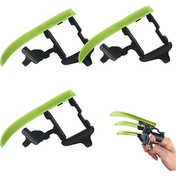 JAWUZ 3D-gedruckte Ninja Schwerter 2er Set - Einziehbares Katana Spielzeug Schwarz