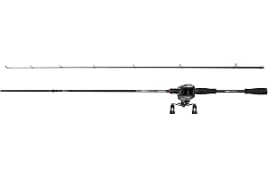 Abu Garcia Max X Casting Rod & Reel Combo | Lågprofilbaitcasterrulle för sötvatten | 5+1 lagersystem | Predator Lure Fishing Set