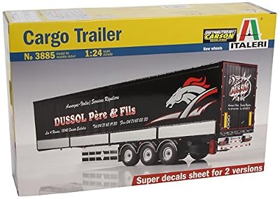 Italeri - I3885 - Maquette - Camion - Remorque Bâchée