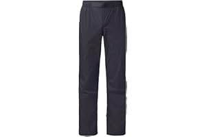 VAUDE Regenhose Damen Drop Pants II, wasserdichte Outdoorhose für Fahrrad, leichte Überhose, atmungsaktive Fahrradhose, schnell überziehbar