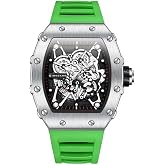 Giordano Analog Watch for Men - Skeleton-Style Dial | B...