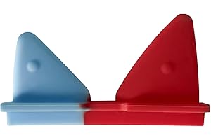 QIXIANG CB Ersatz Ohren and Ersatzkabel mit Schraubendreher, nur äußere Ohren, Kabelersatz für Toniebox,Ersatzteile für Tonies Lautstärketaste (1 Ersatz Ohren Blau + Rosa)