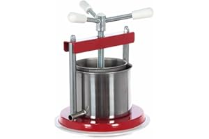 La zappa Antorcha de acero y acero inoxidable, apta para licor, frutas y aceitunas (1,5 l)