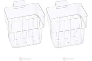 HINGTAI Przezroczysty uchwyt na rośliny do akwarium, przezroczysty uchwyt na rośliny, akwaponiczny akwarium akcesoria górna akrylowa roślina dekoracja akwarium, akwaponika używana do akwakultury roślin