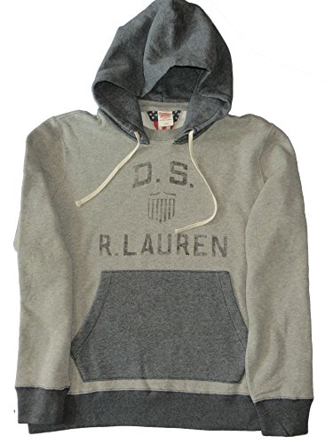 Preisvergleich Produktbild Ralph Lauren Hoodie Sweatshirt Grau D.S: R.Lauren Grau XXL